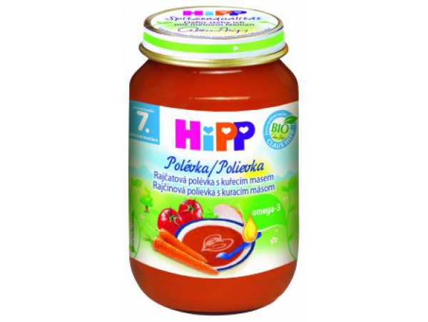 HiPP Bio томатный суп с курицей 190 г